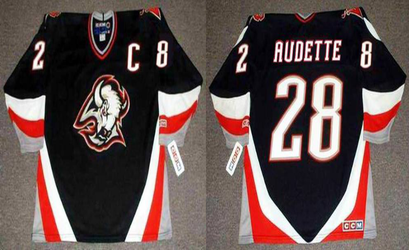 2019 Men Buffalo Sabres #28 Audette black CCM NHL jerseys